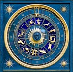 Horoscope du jour  - Page 6 Horloge-bleu-zodiaque-2